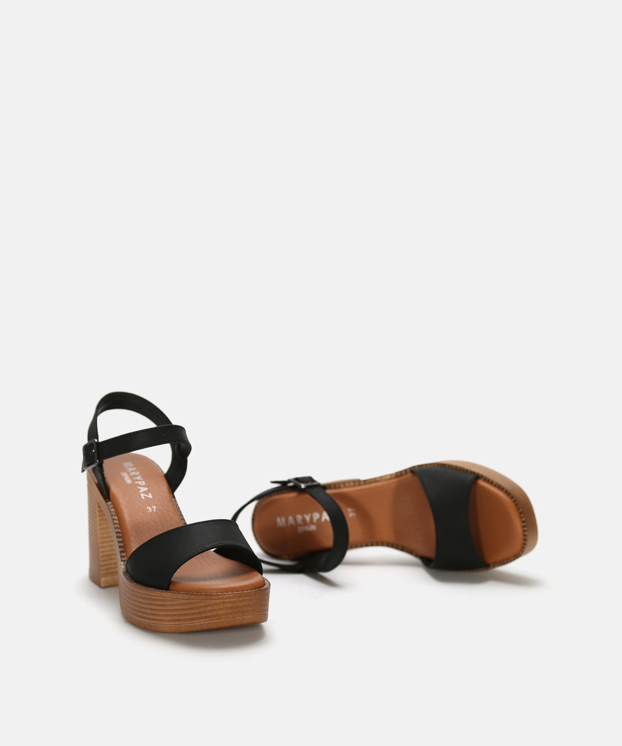 Sandalia plataforma tira ancha image number null